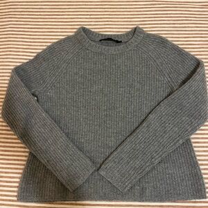 Jenni Kayne Heather Gray Cashmere Sweater